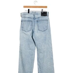 Veronica Beard Taylor Relaxed Wide Leg Denim Jeans Size 30